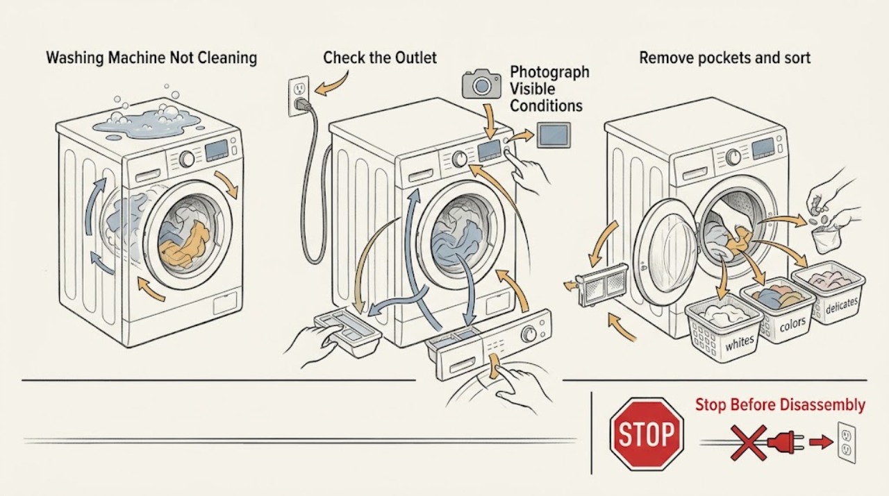 Washing Machine Not Cleaning