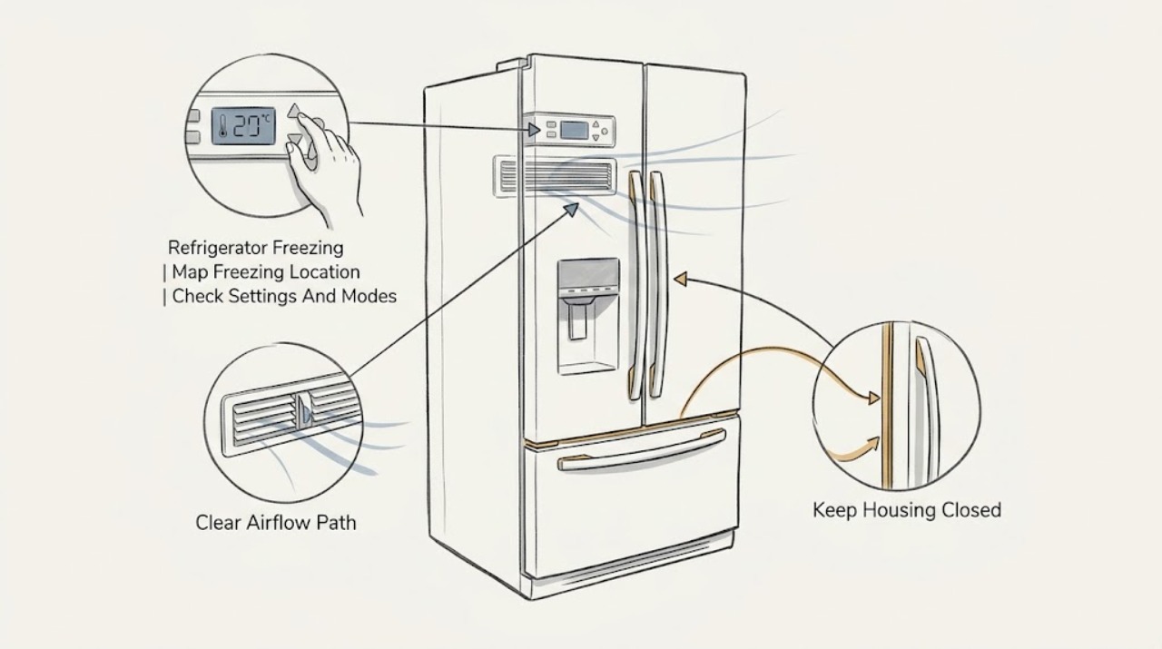 Refrigerator Freezing