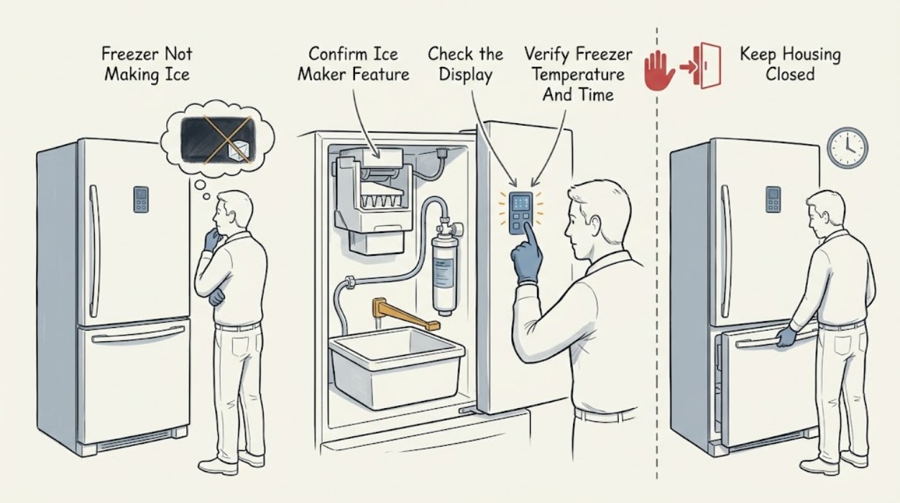 Freezer Not Making Ice