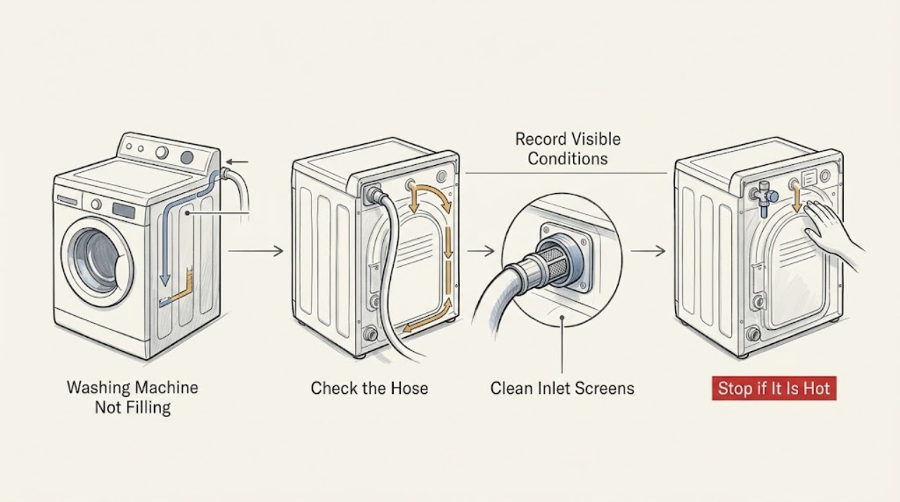 Washing Machine Not Filling