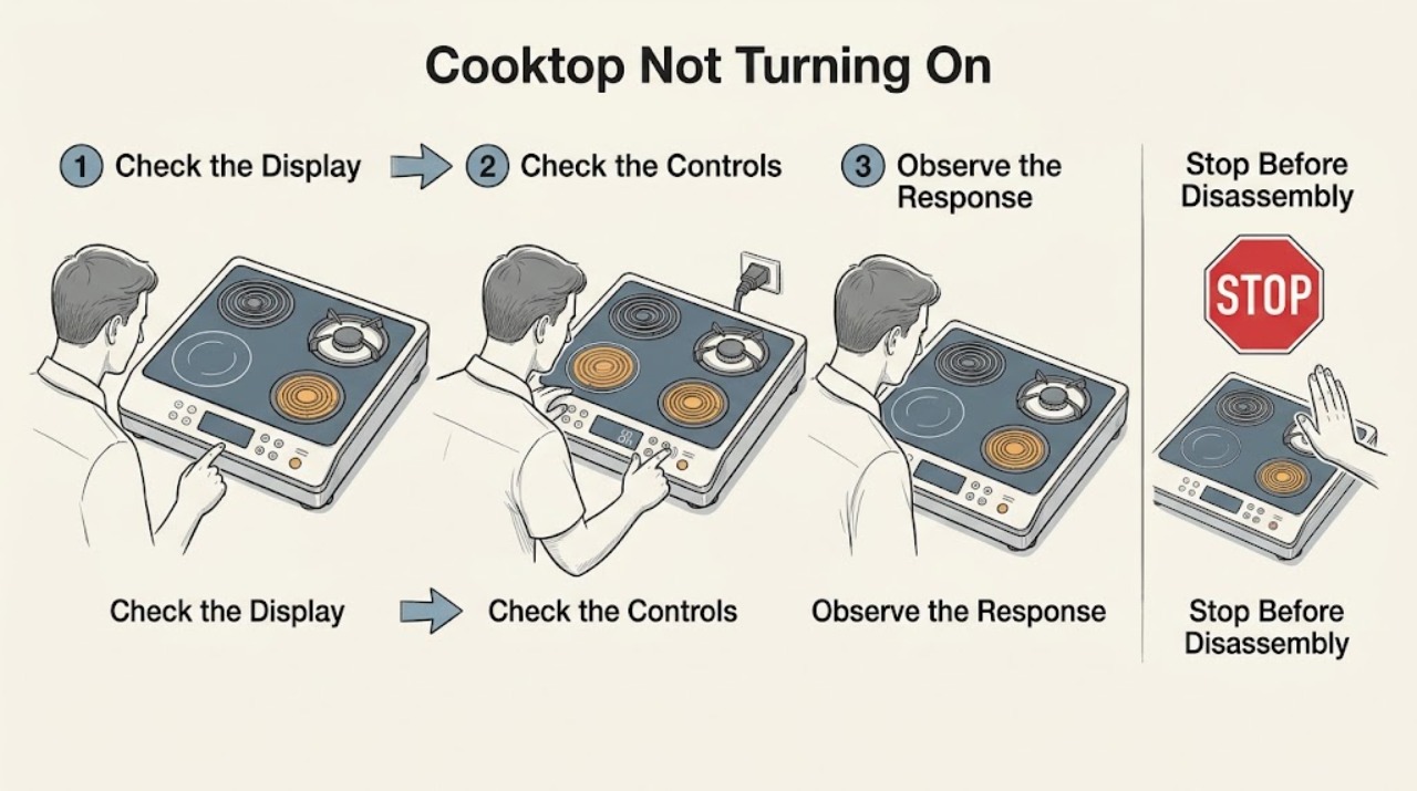 Cooktop Not Turning On