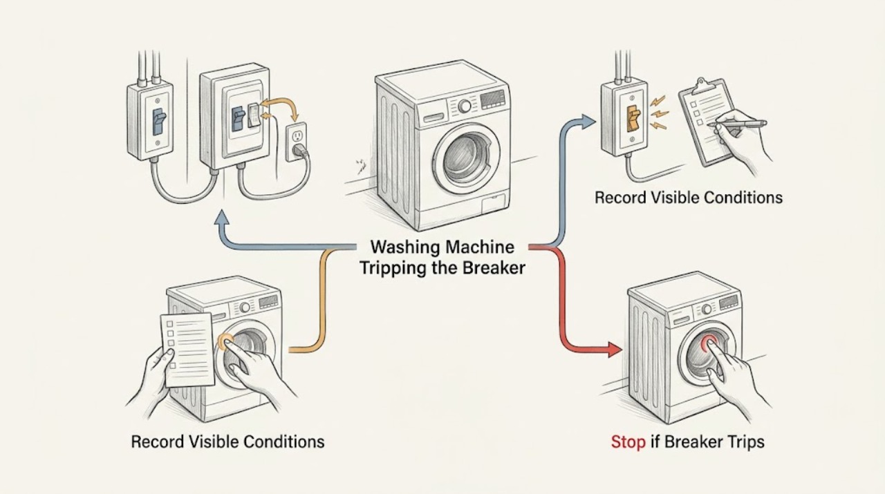 Washing Machine Tripping the Breaker