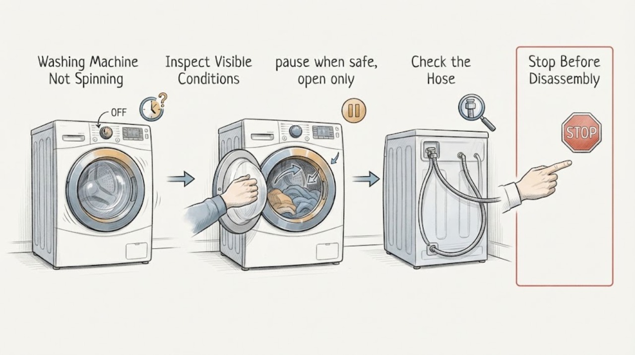 Washing Machine Not Spinning