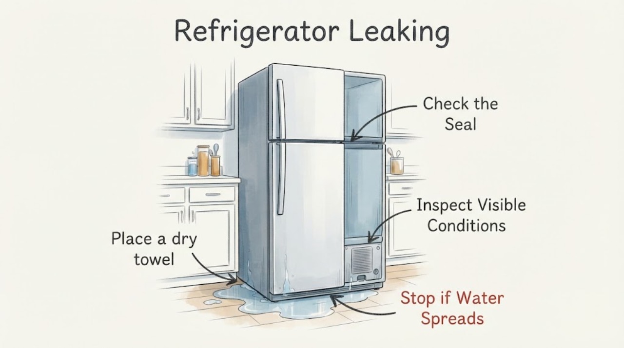 Refrigerator Leaking