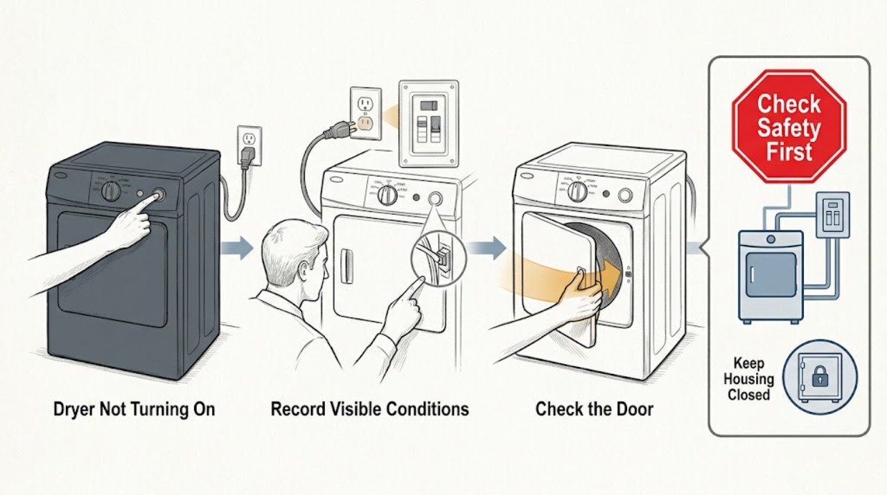 Dryer Not Turning On