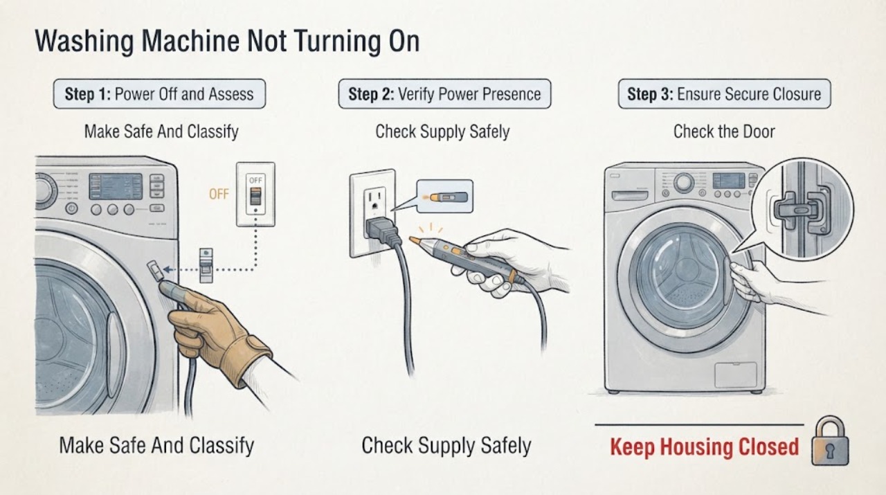 Washing Machine Not Turning On