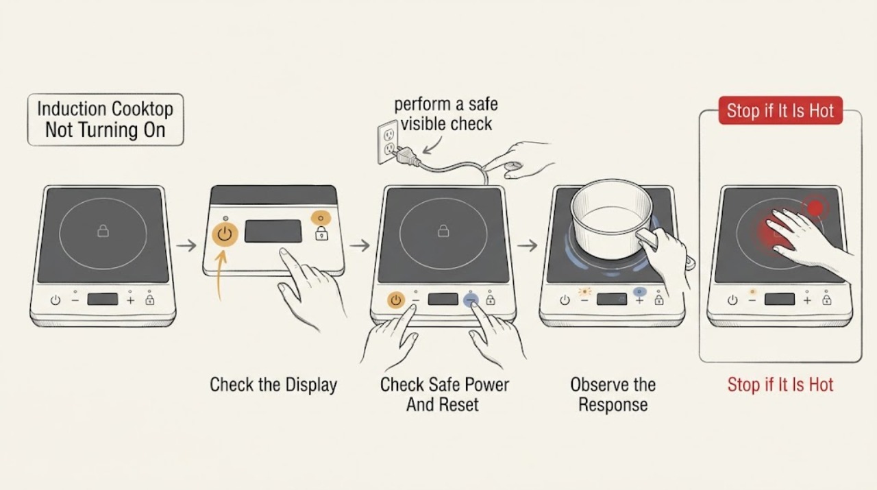 Induction Cooktop Not Turning On