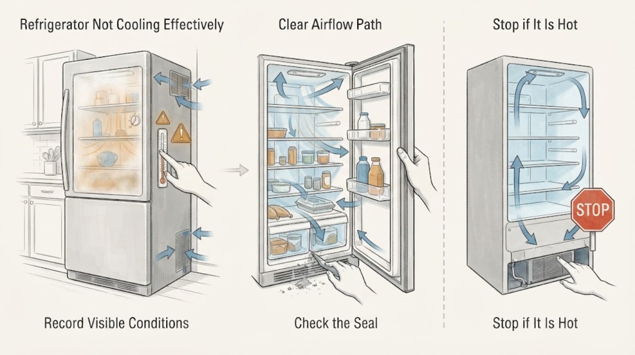 Refrigerator Not Cooling Effectively