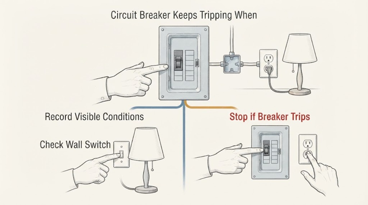 Circuit Breaker Keeps Tripping When