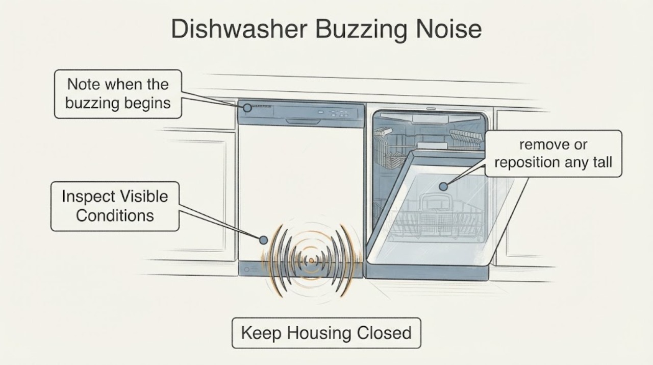 Dishwasher Buzzing Noise