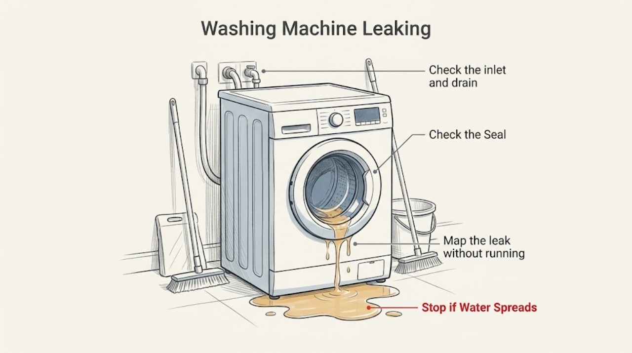 Washing Machine Leaking