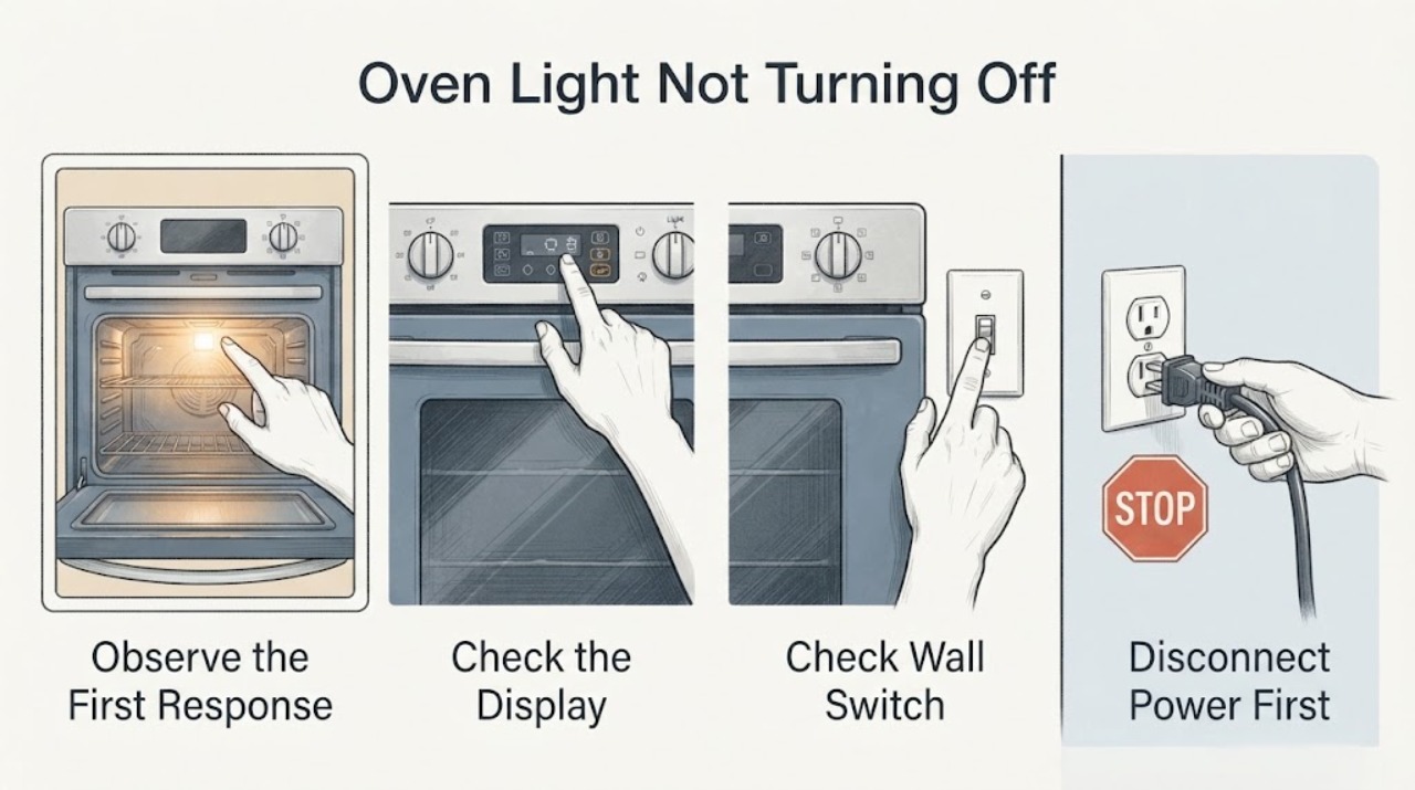 Oven Light Not Turning Off