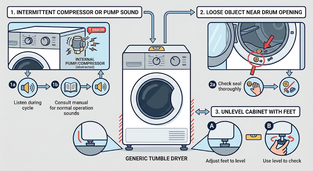 Beko Dryer Making Noise: Identify Normal Sounds and Stop Unsafe Ones