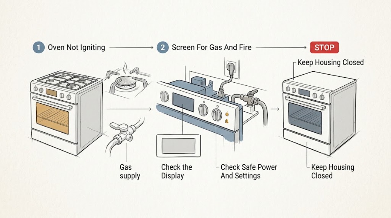 Oven Not Igniting