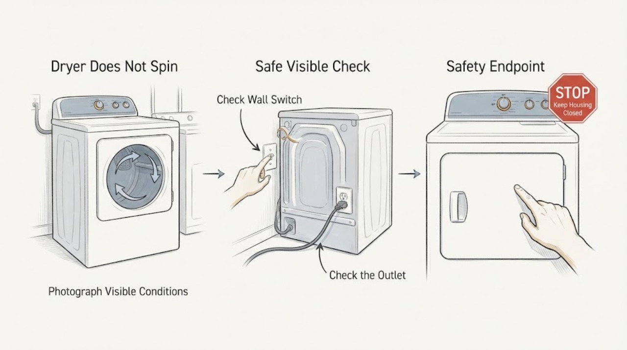 Dryer Does Not Spin