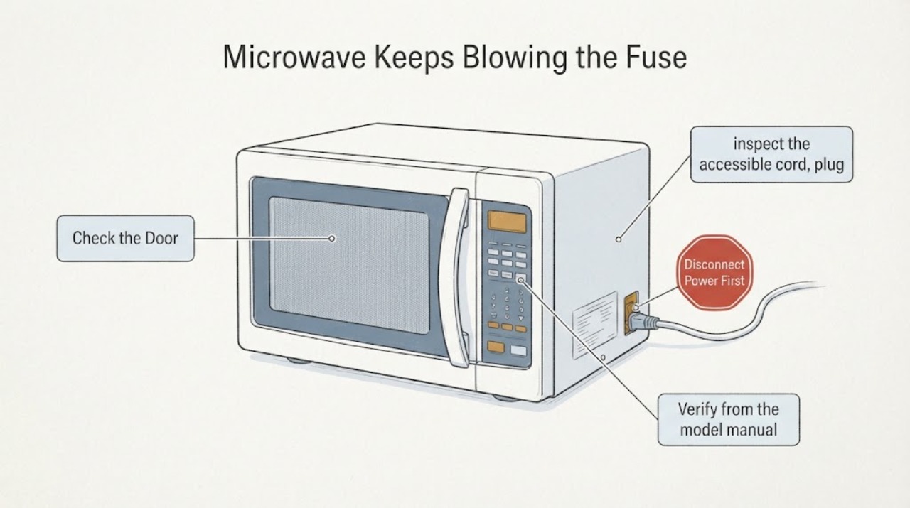 Microwave Keeps Blowing the Fuse