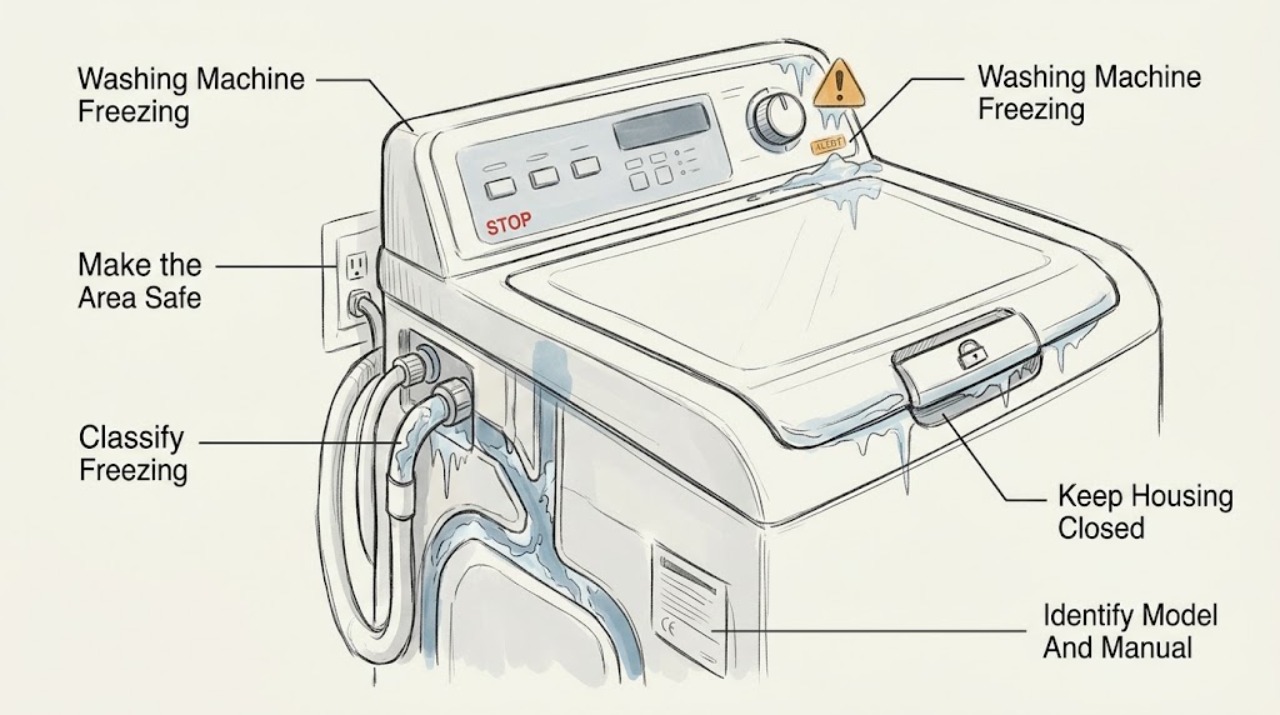Washing Machine Freezing
