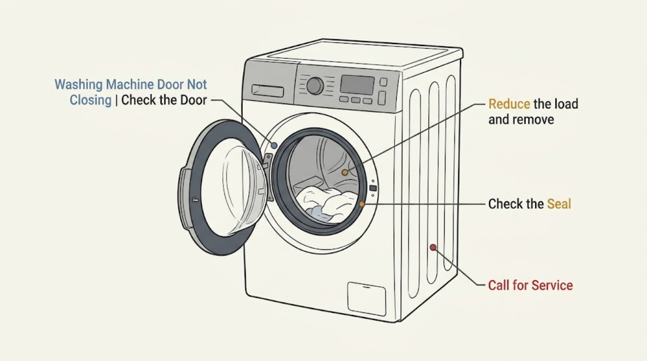 Washing Machine Door Not Closing