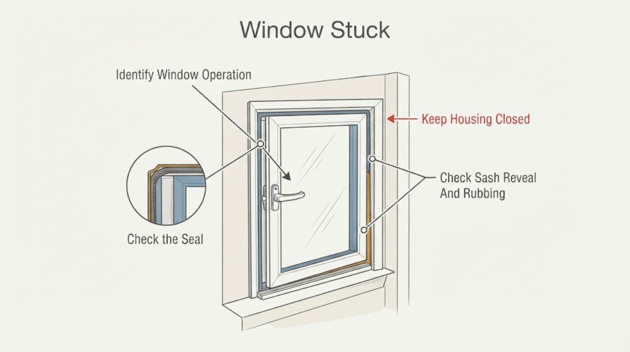 Window Stuck