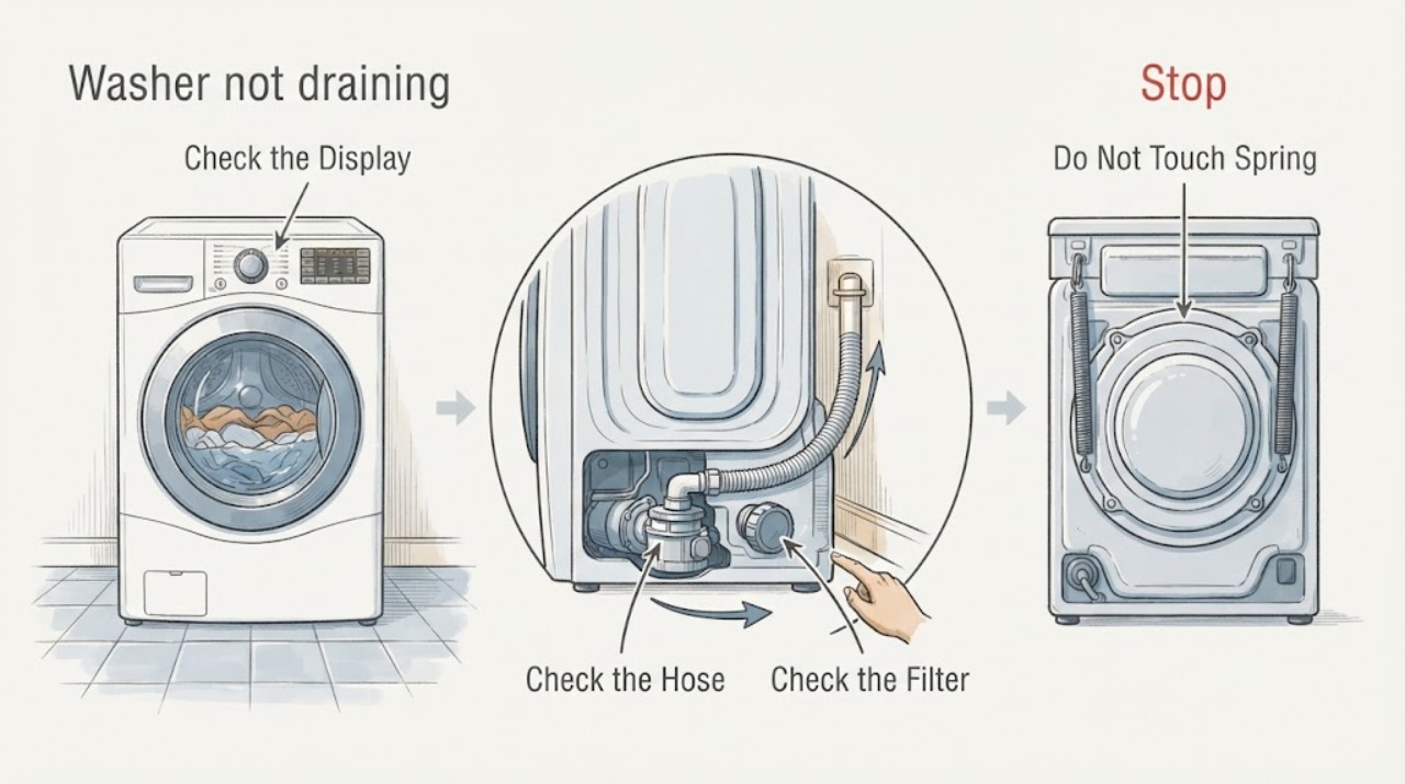 Washer not draining