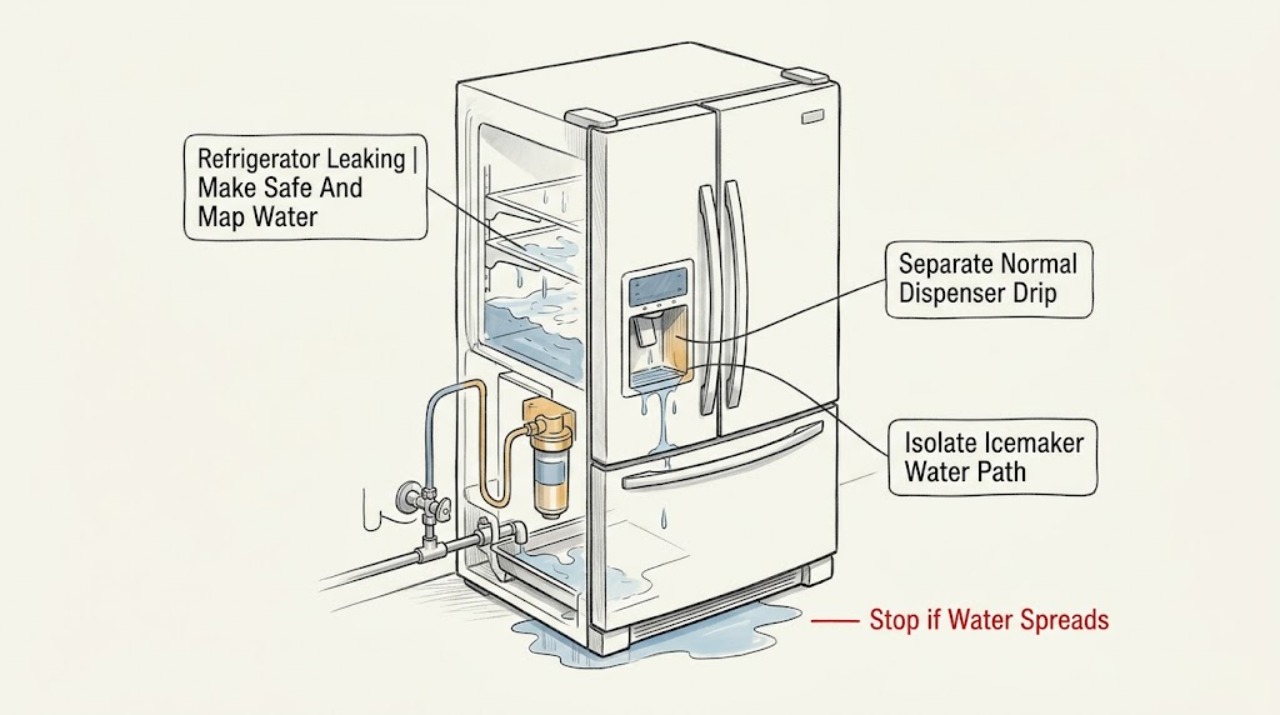 Refrigerator Leaking