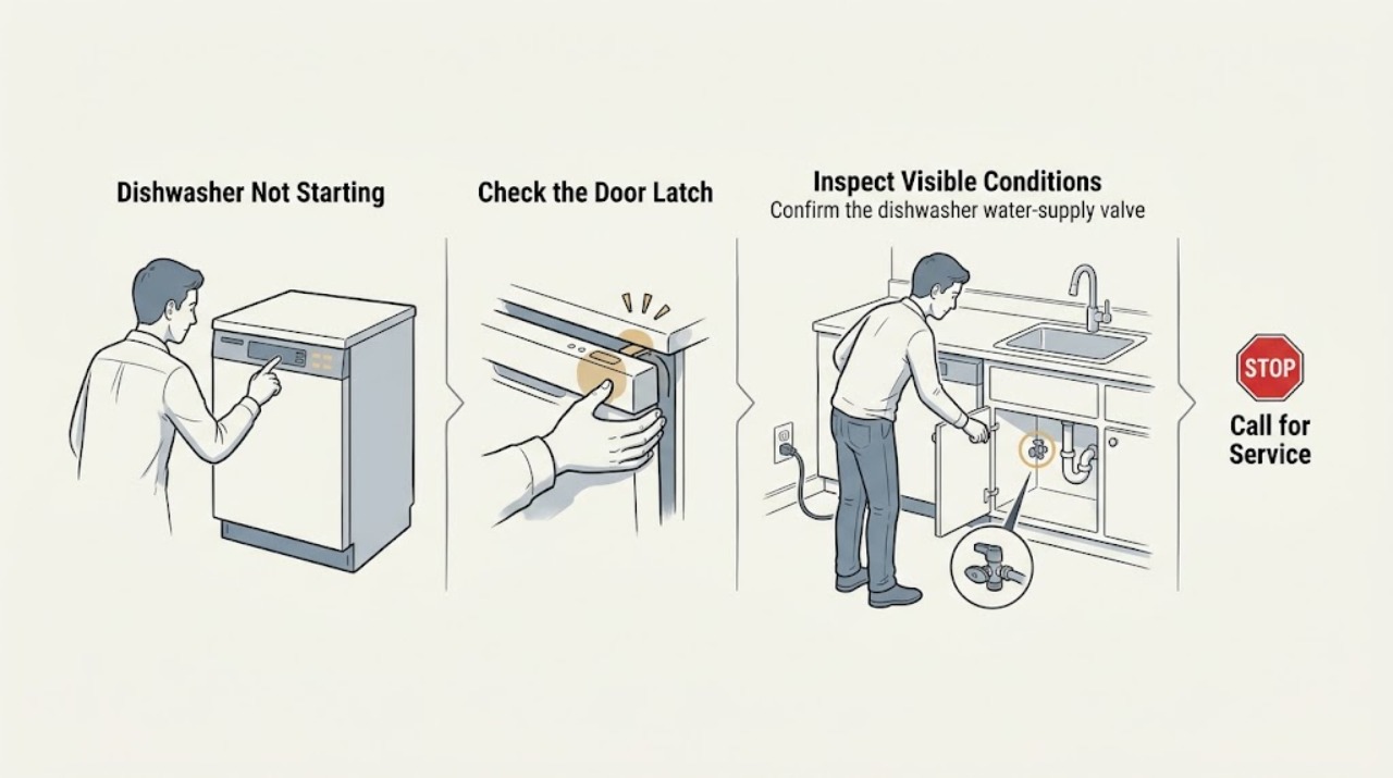 Dishwasher Not Starting