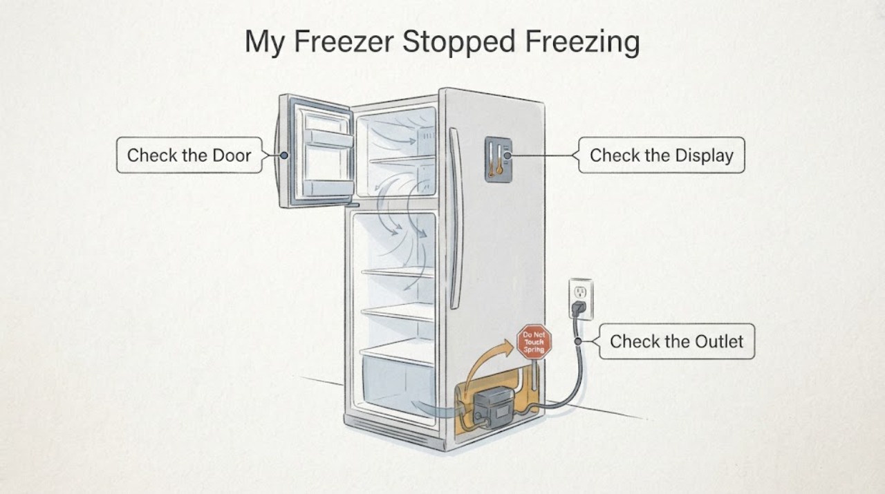 My Freezer Stopped Freezing