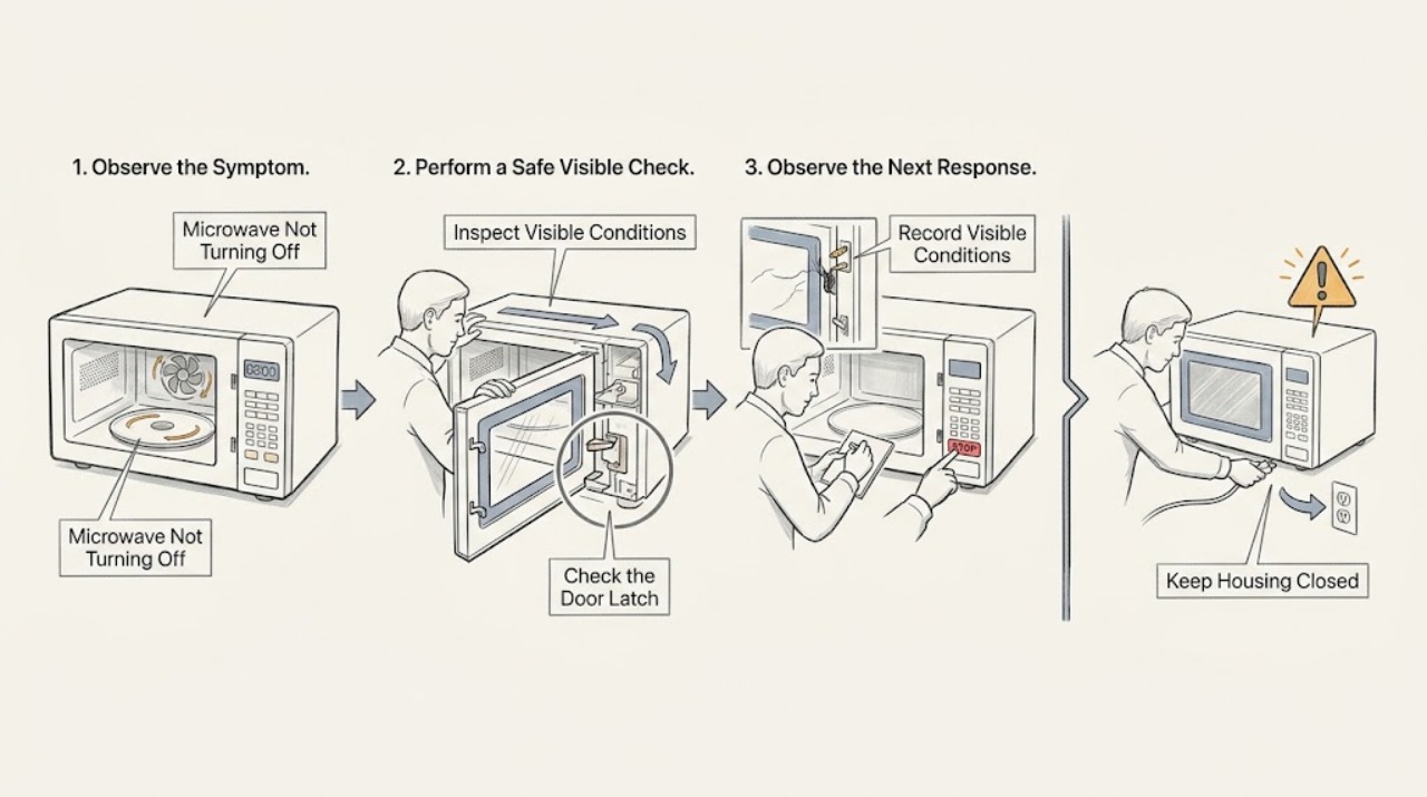 Microwave Not Turning Off