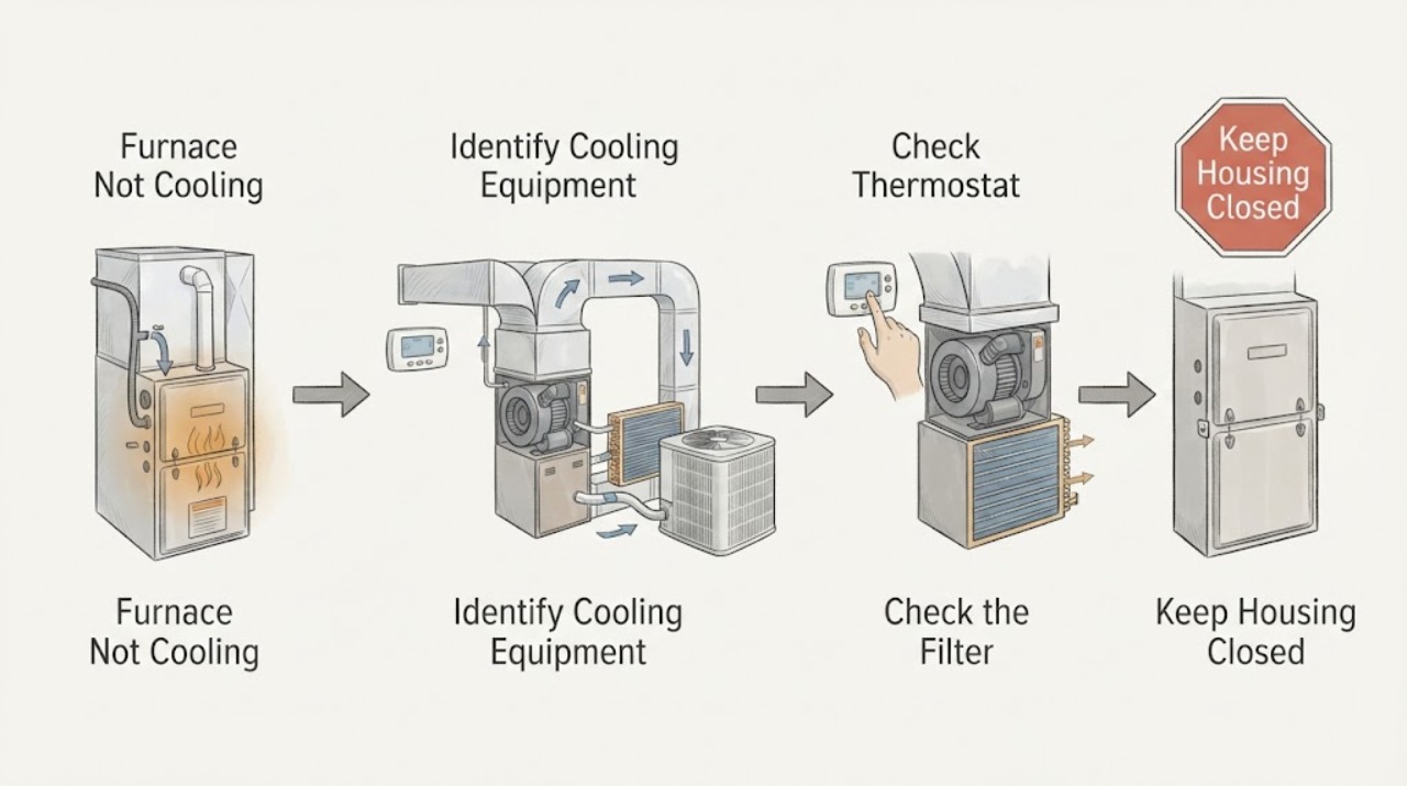 Furnace Not Cooling