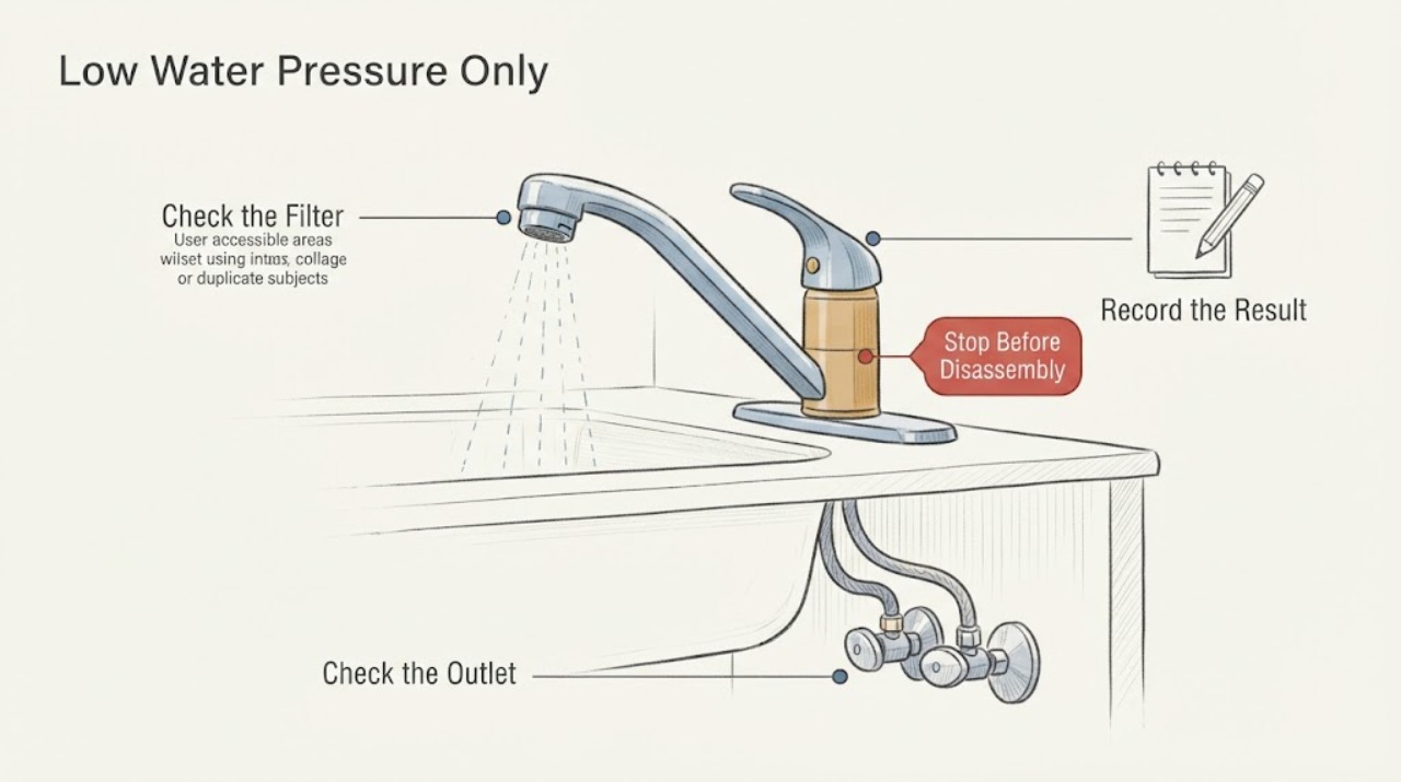 Low Water Pressure Only