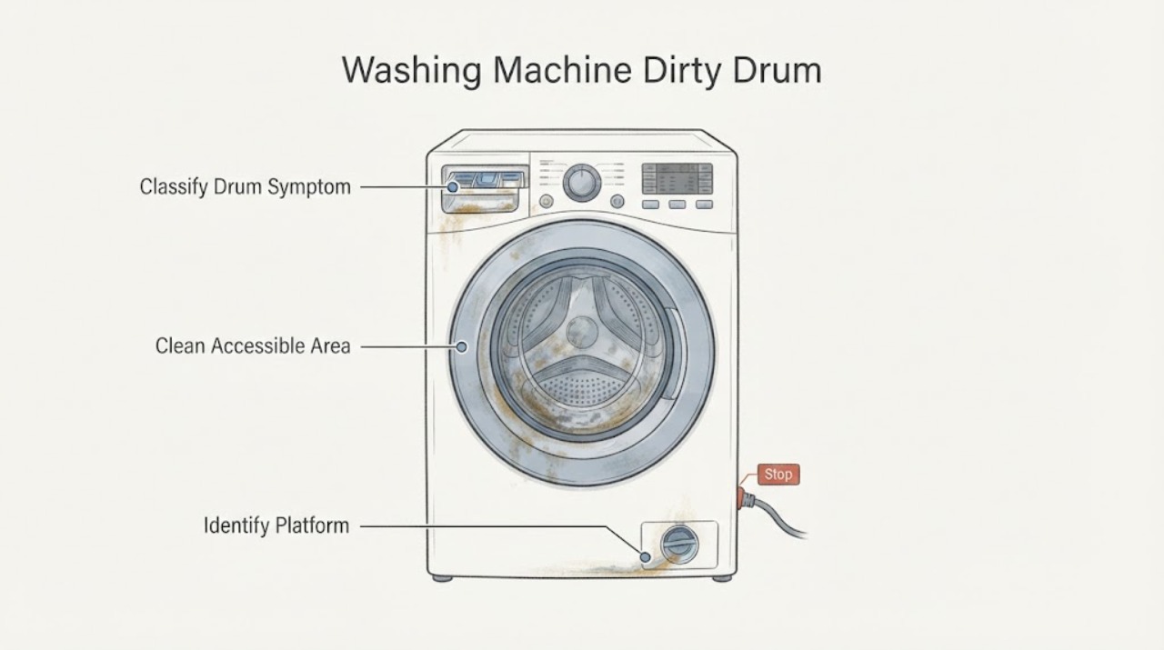 Washing Machine Dirty Drum |