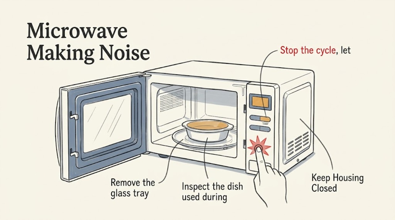 Microwave Making Noise