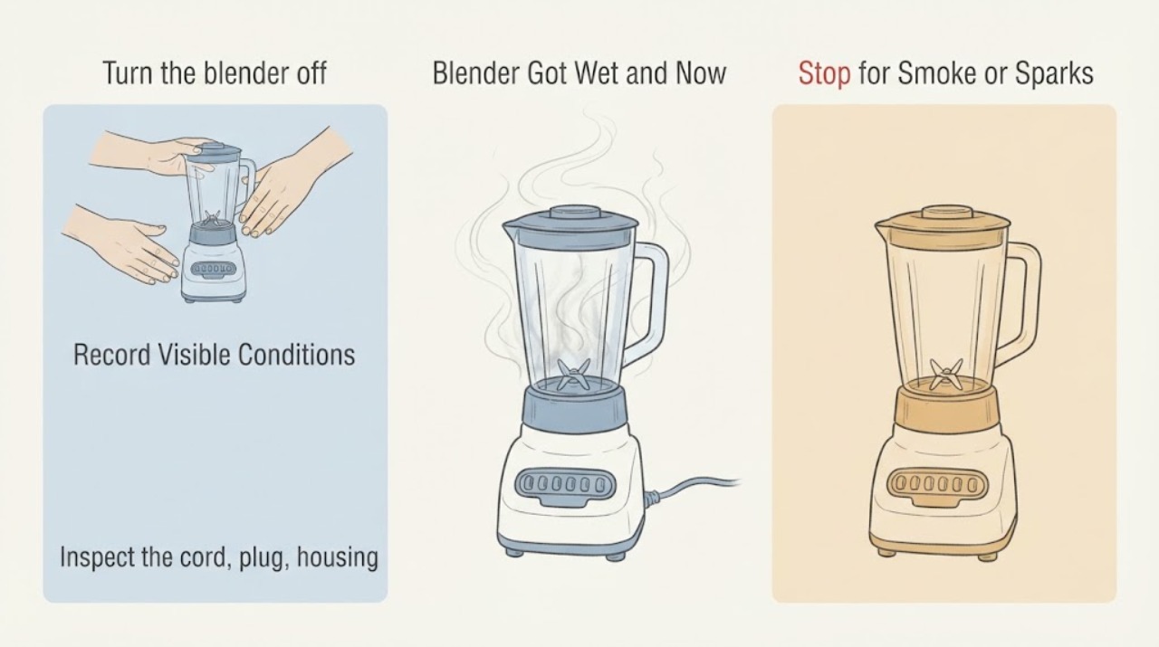 Blender Got Wet and Now