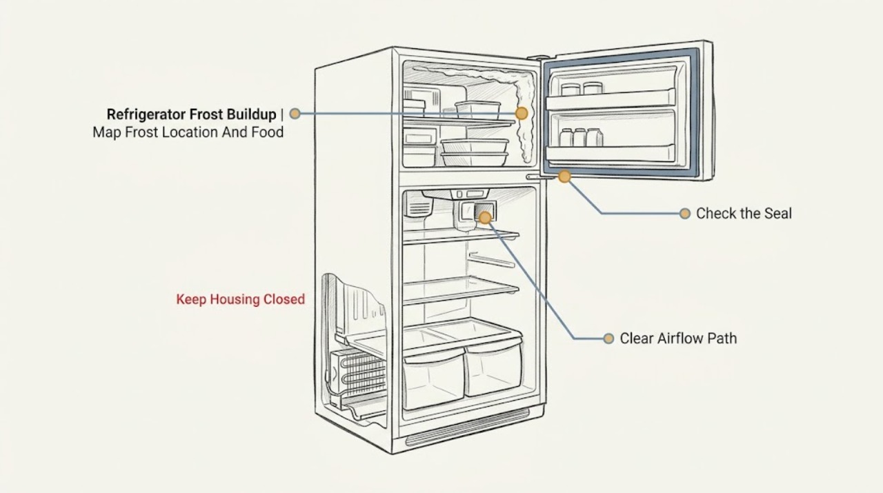 Refrigerator Frost Buildup