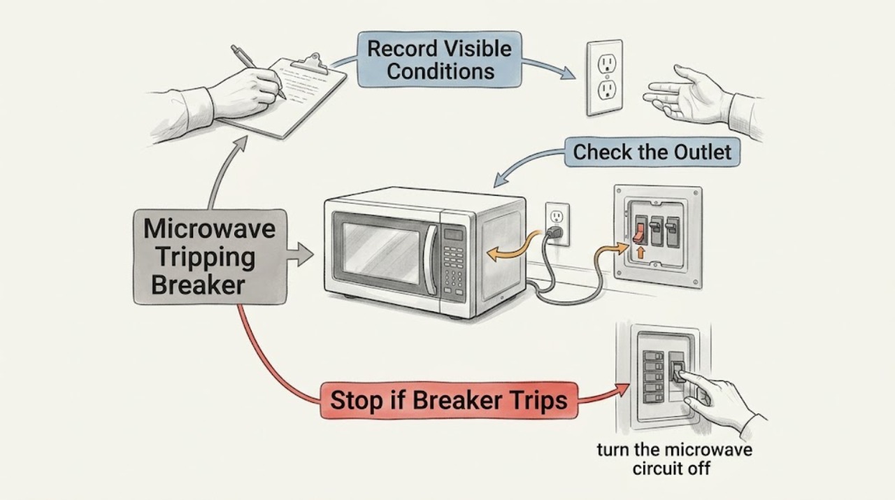 Microwave Tripping Breaker