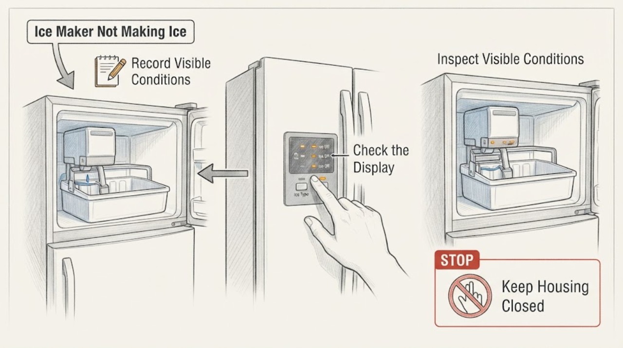 Ice Maker Not Making Ice