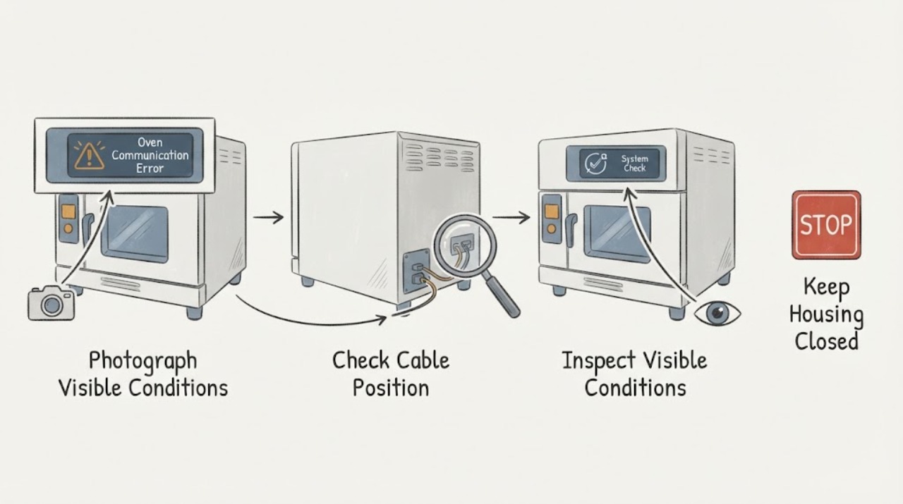 Oven Communication Error