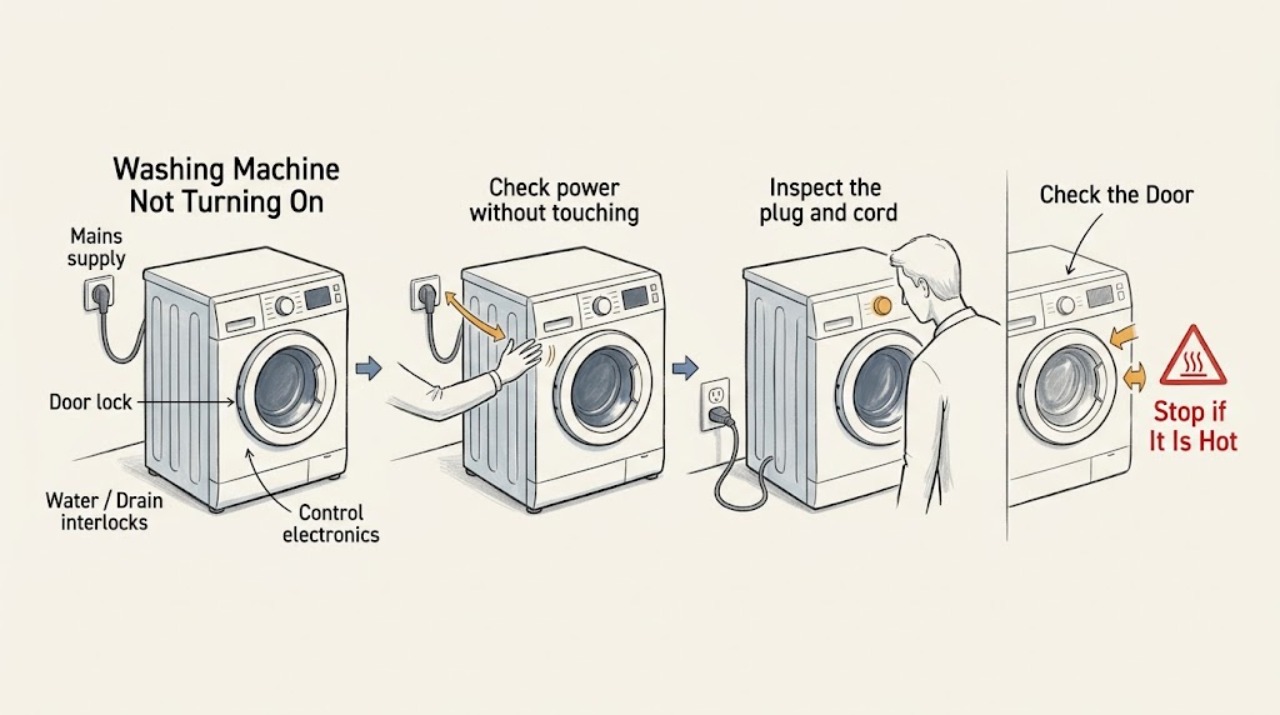 Washing Machine Not Turning On