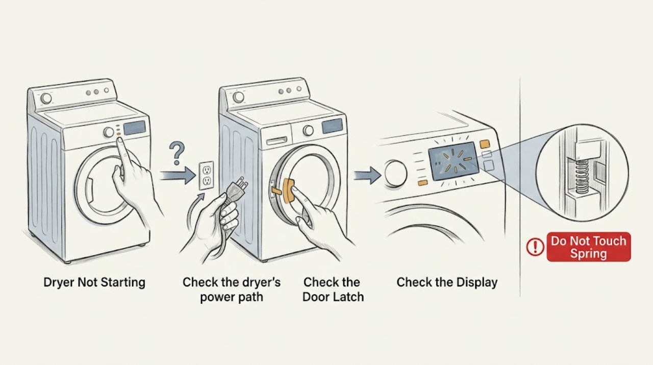 Dryer Not Starting
