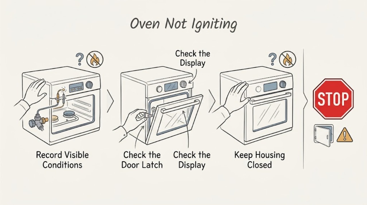 Oven Not Igniting