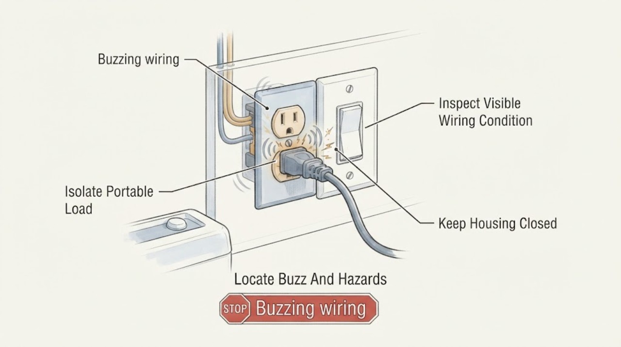 Buzzing wiring