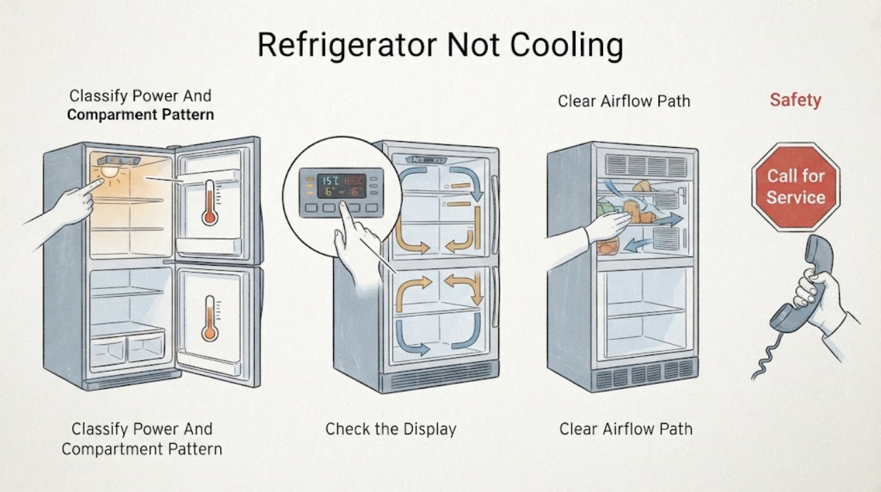 Refrigerator Not Cooling