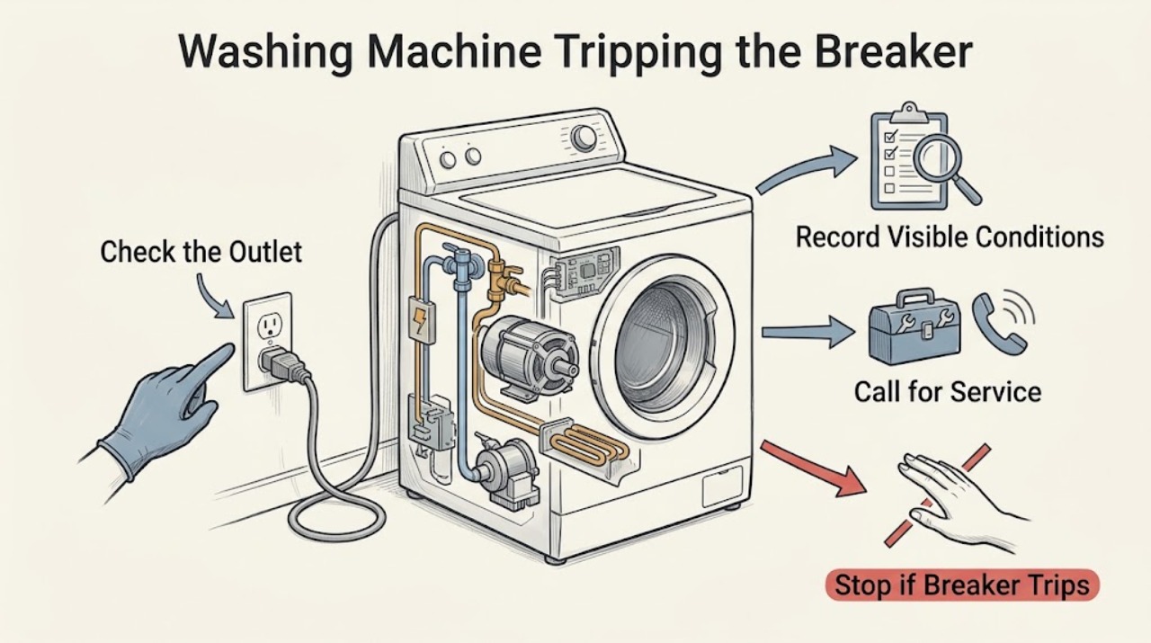 Washing Machine Tripping the Breaker