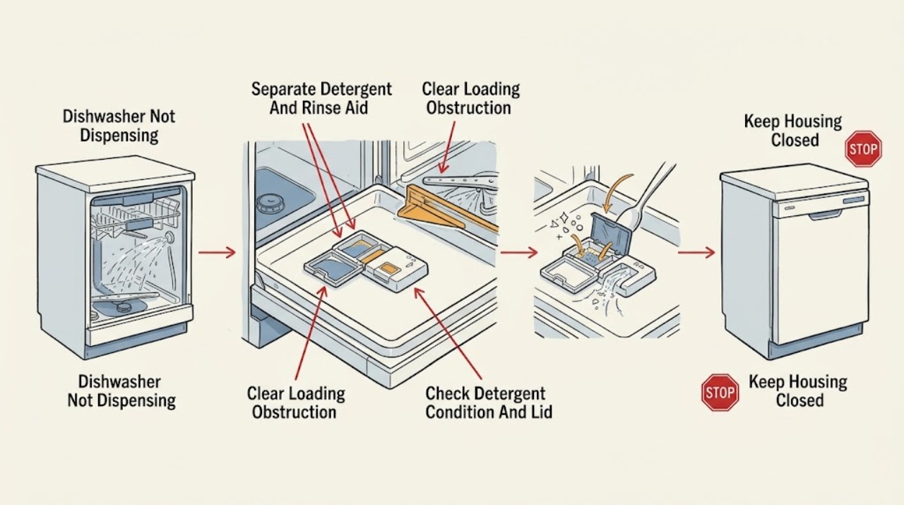 Dishwasher Not Dispensing