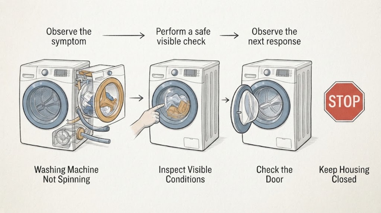Washing Machine Not Spinning