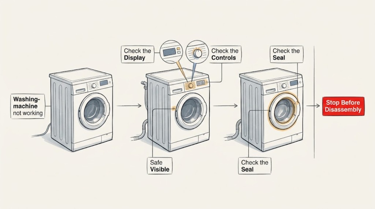 Washing-machine not working