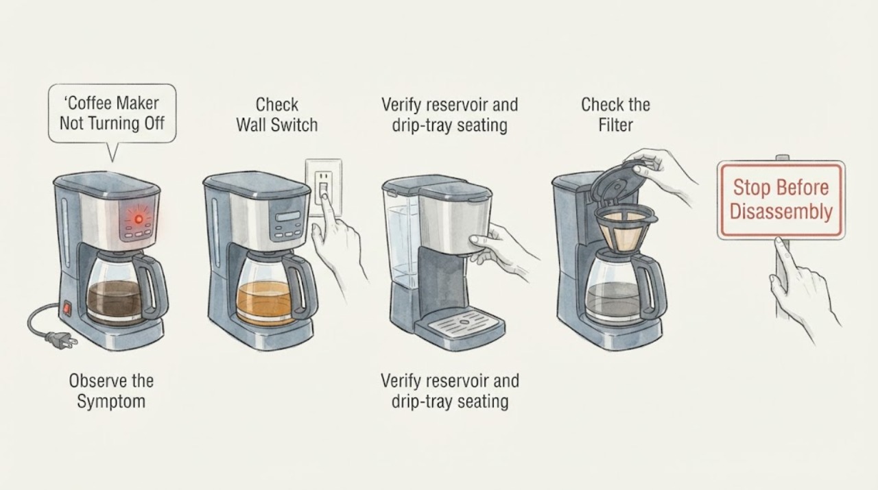 Coffee Maker Not Turning Off