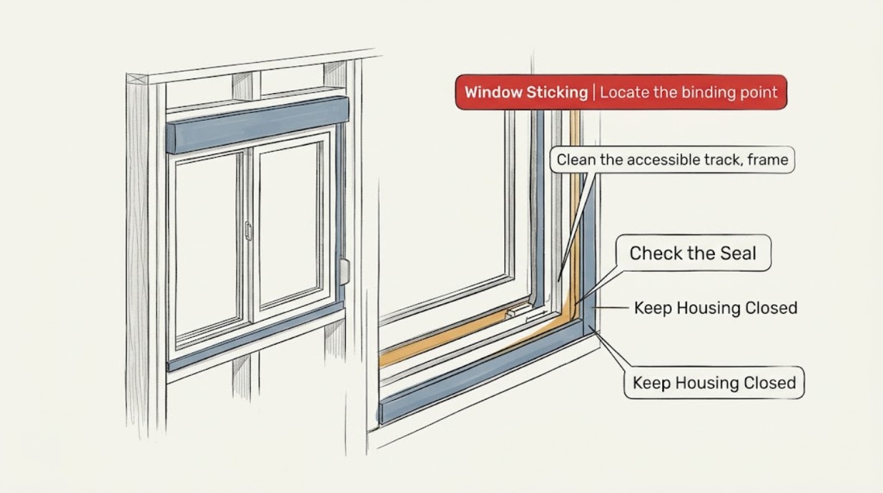 Window Sticking