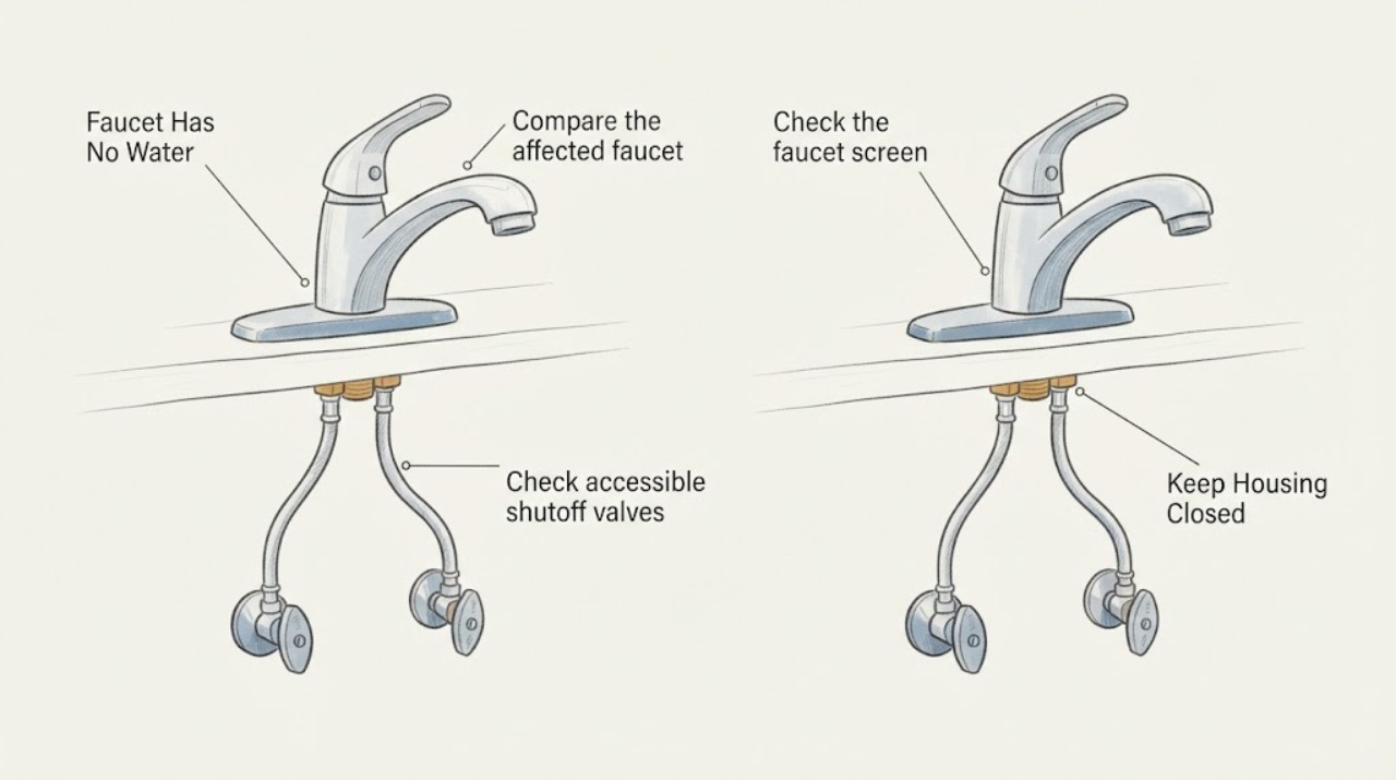 Faucet Has No Water