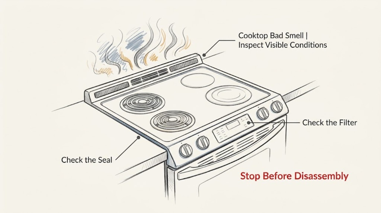 Cooktop Bad Smell